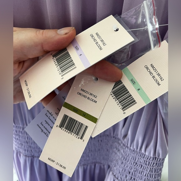 NWT Nanette Lepore orchid bloom dress - Picture 8 of 12